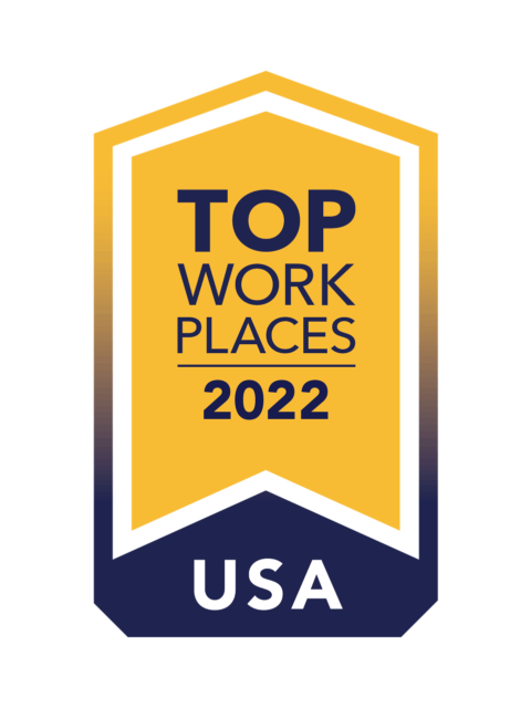 MILCorp top places to work 2022 badge