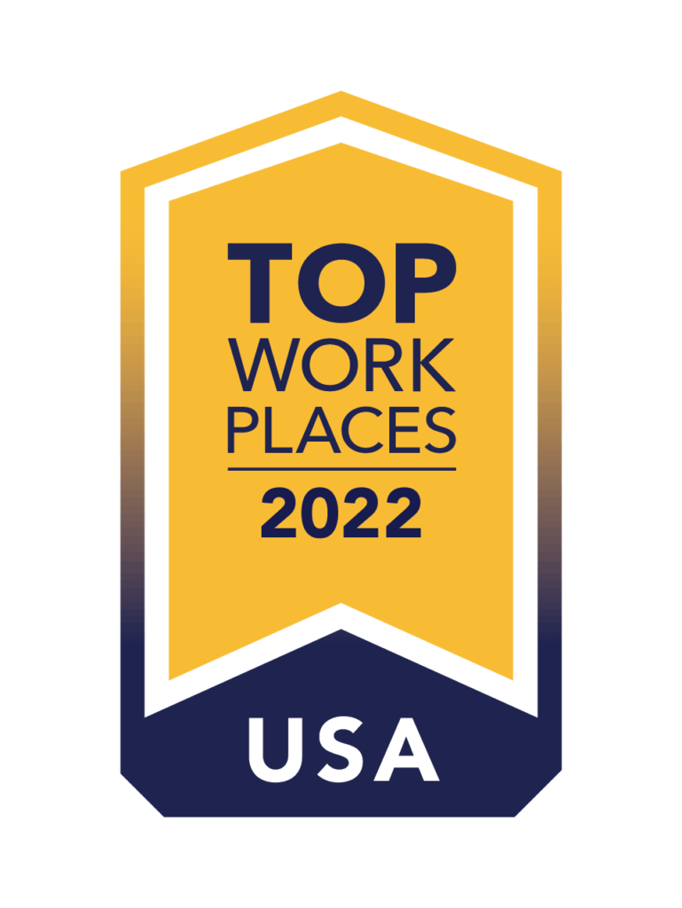 MILCorp top places to work 2022 badge