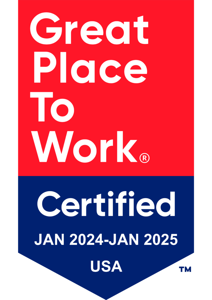 Great Place to Work Certified 2024-2025